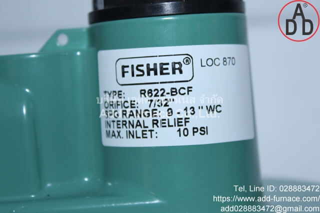 Fisher Loc 870 Type r622-bcf(5)